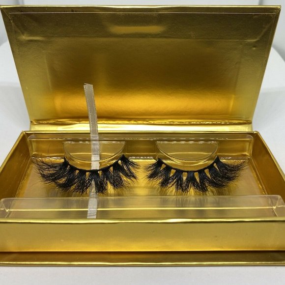 3D Volume Authentic Mink Hair False Eyelashes NWT - Picture 4 of 7